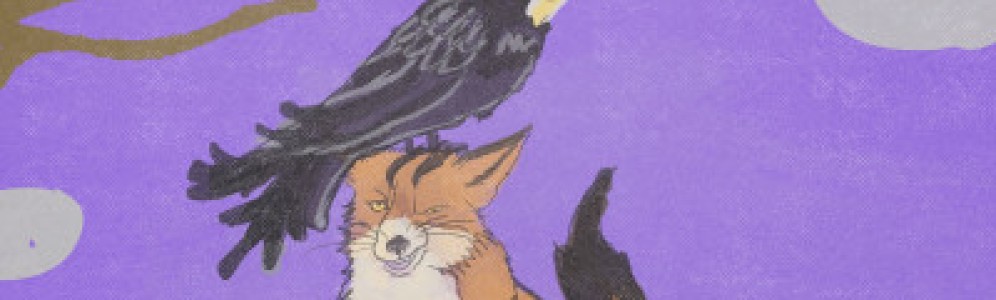 EENO T & Le Gicko ... Le corbeau et le renard  