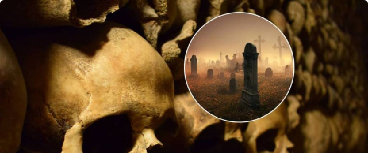 Enfoui à 20 mètres sous Paris, ce labyrinthe macabre de 1 500 mètres abrite les restes de 6 millions de personnes pour une plongée captivante à l’approche d’Halloween