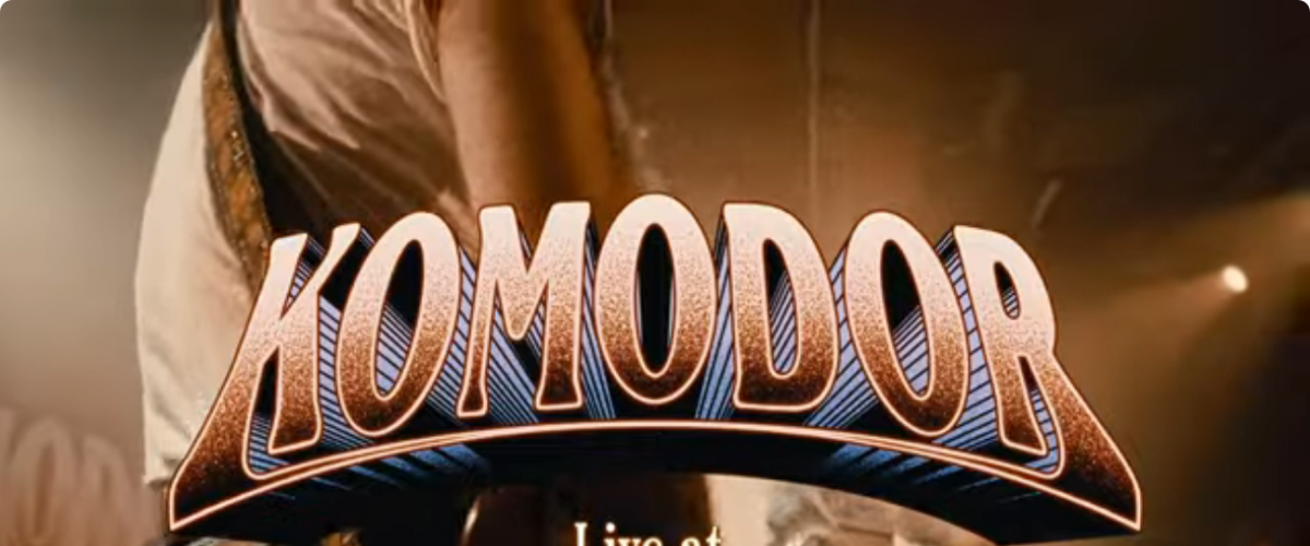 KOMODOR : Vidéo live La Maroquinerie + Tournée 26-27