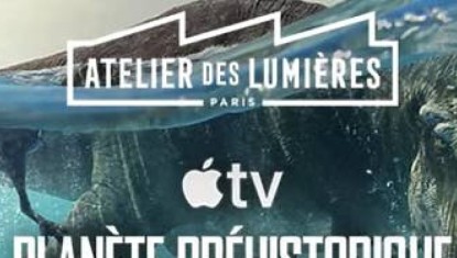 Planète Préhistorique : Dinosaures, L’expérience immersive à l’Atelier des Lumières 