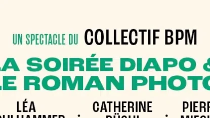 La soirée diapo & le roman photo