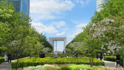 Le béton de l’esplanade de La Défense va être remplacé par un immense parc de 5 hectares !